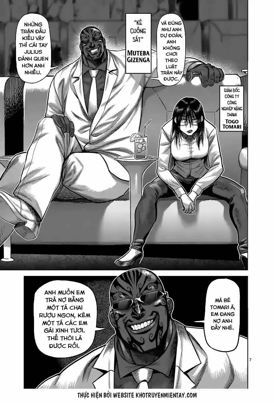 Kengan Ashura Phần 2 Chapter 58 - Trang 6