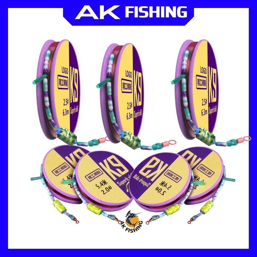 Thẻo câu đài buộc sẵn K9 LINHU cao cấp chuyên săn hàng phụ kiện câu đài cao cấp giá rẻ chất lượng AK FISHING