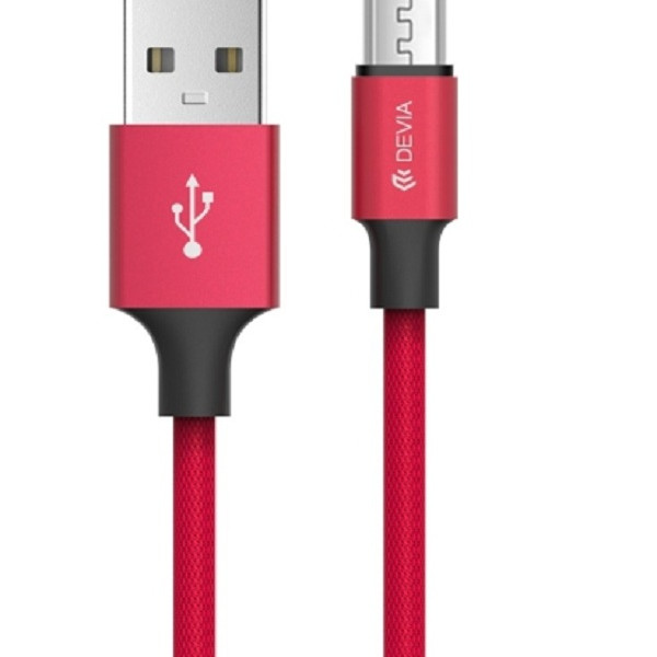 Cáp Micro USB Pheez Series 5V 2.4A 1M - Hàng chính hãng Devia