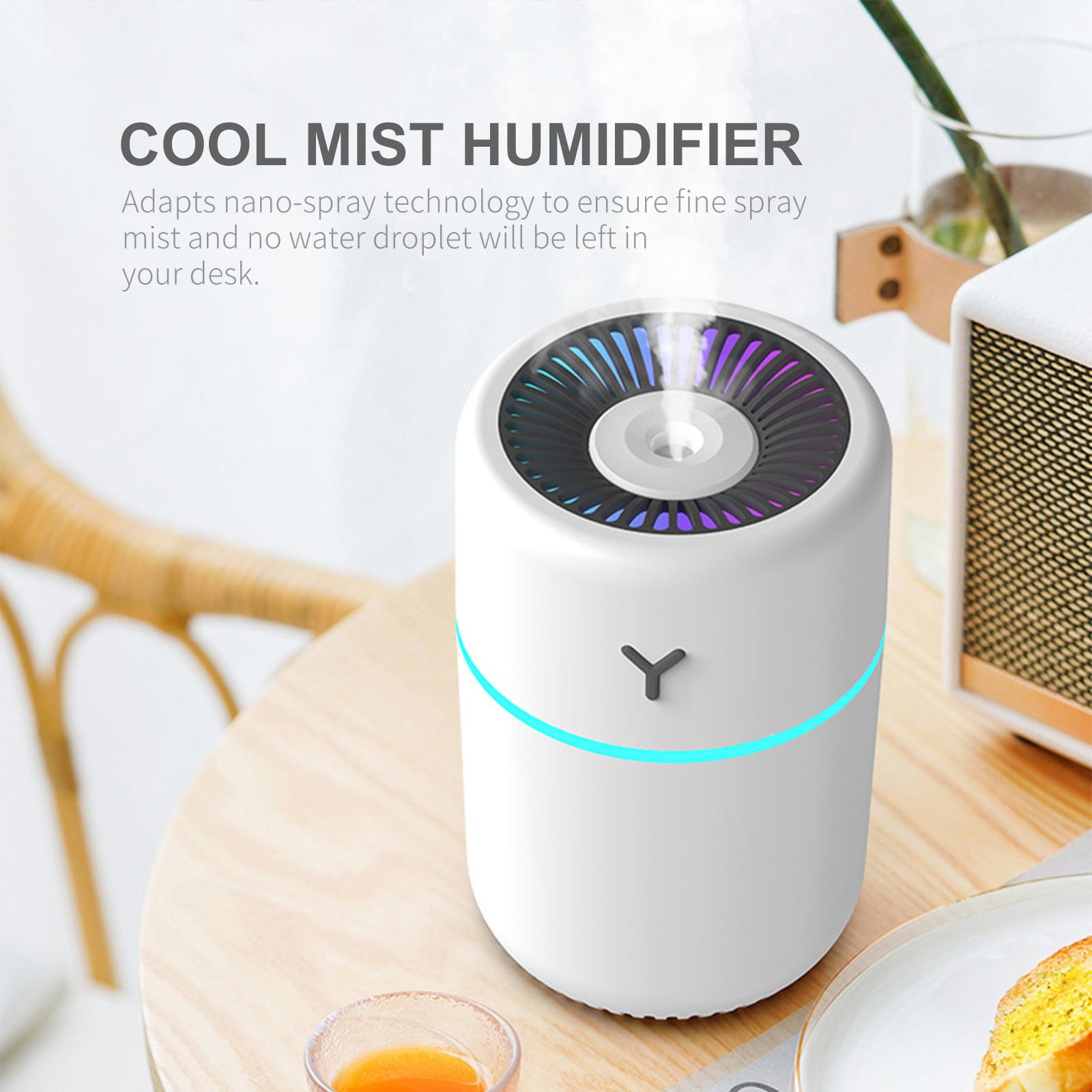 Máy khuếch tán không khí dung tích 260ml - có đèn 7 màu