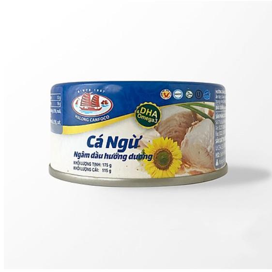 Cá ngừ ngâm dầu hướng dương Hạ Long 115/175g