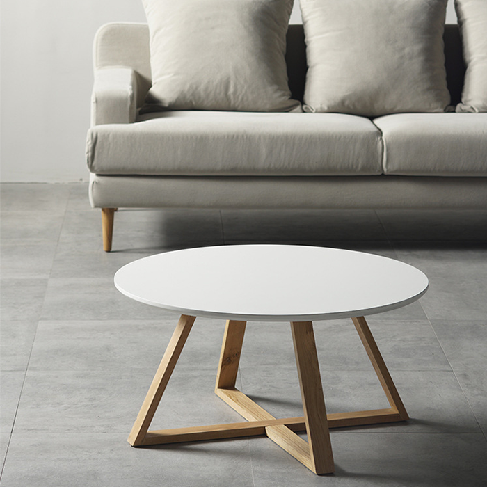Bàn Sofa hiện đại 60x60cm Gỗ MDF cao cấp - Bàn trà tiện ích Đa năng Trang trí sang trọng BAT019 Giao màu ngẫu nhiên