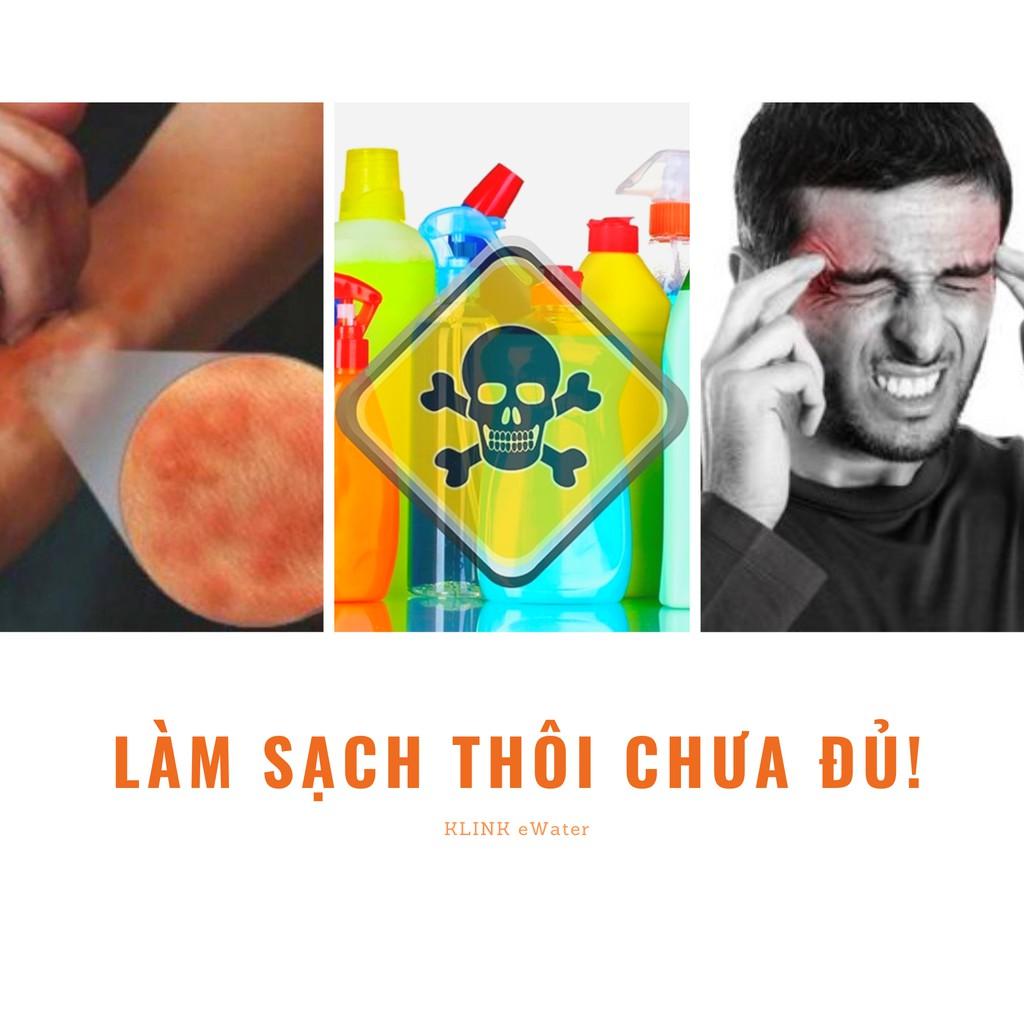EWater TẨY SẠCH - SÁT KHUẨN nội thất ô tô - TUYỆT ĐỐI AN TOÀN | dung tích 200ml không mùi