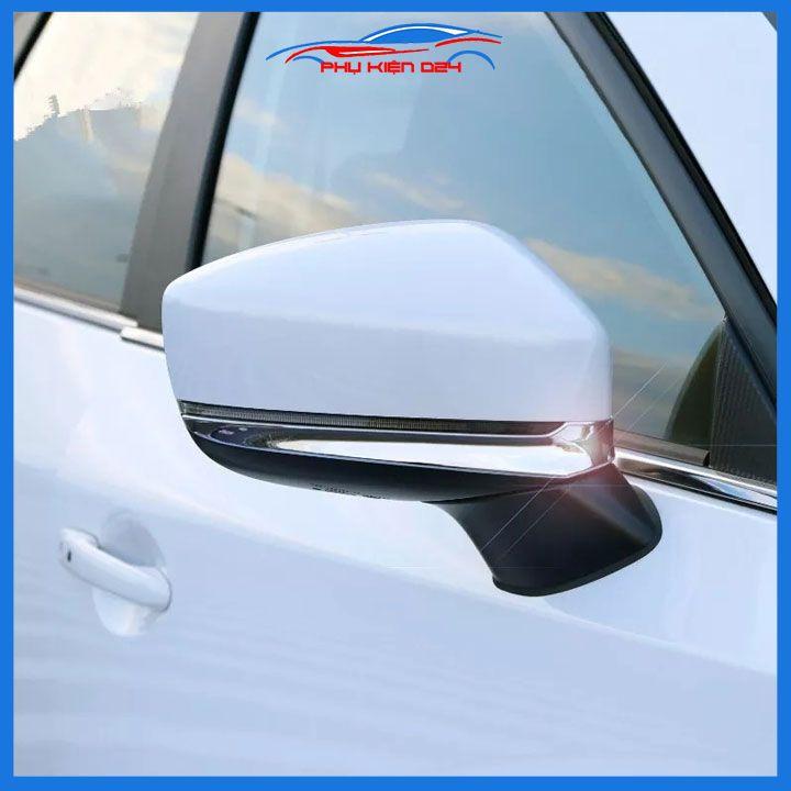 Ốp mí gương chiếu hậu CX5, CX-5 2018-2019-2020-2021-2022 mạ crom bảo vệ chống trầy trang trí làm đẹp xe