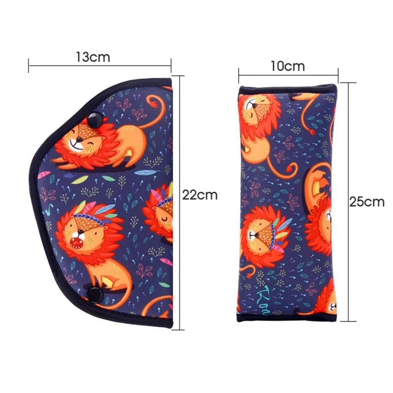 Chống Cổ An Toàn Vai Định Vị Vai Bộ Dây An Toàn Xe Hơi Điều Chỉnh Giá Đỡ Dây An Toàn Đệm Dành Cho Bé Con trẻ Em