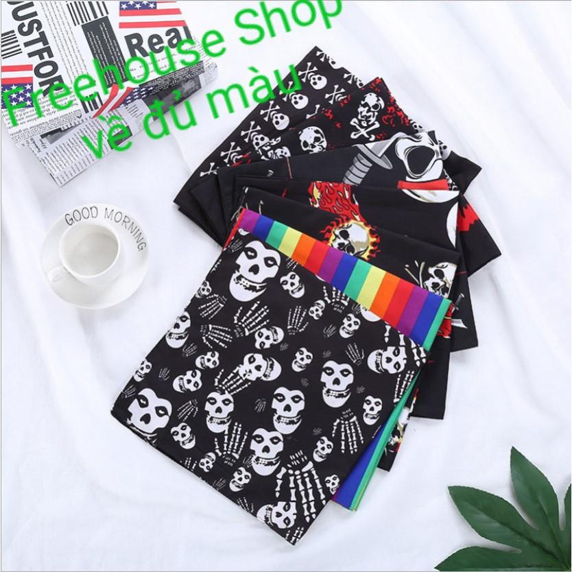 KHĂN BANDANA HIP HOP NHIỀU KIỂU DÁNG ĐẸP RẠNG NGỜI ĐẬM CHẤT NGẦU