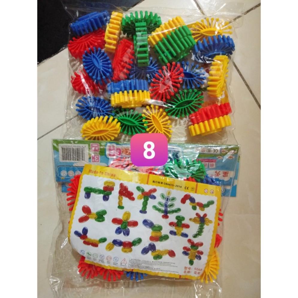 Bộ Lắp Ghép Bằng Nhựa Thông Minh Cho Bé M1-22
