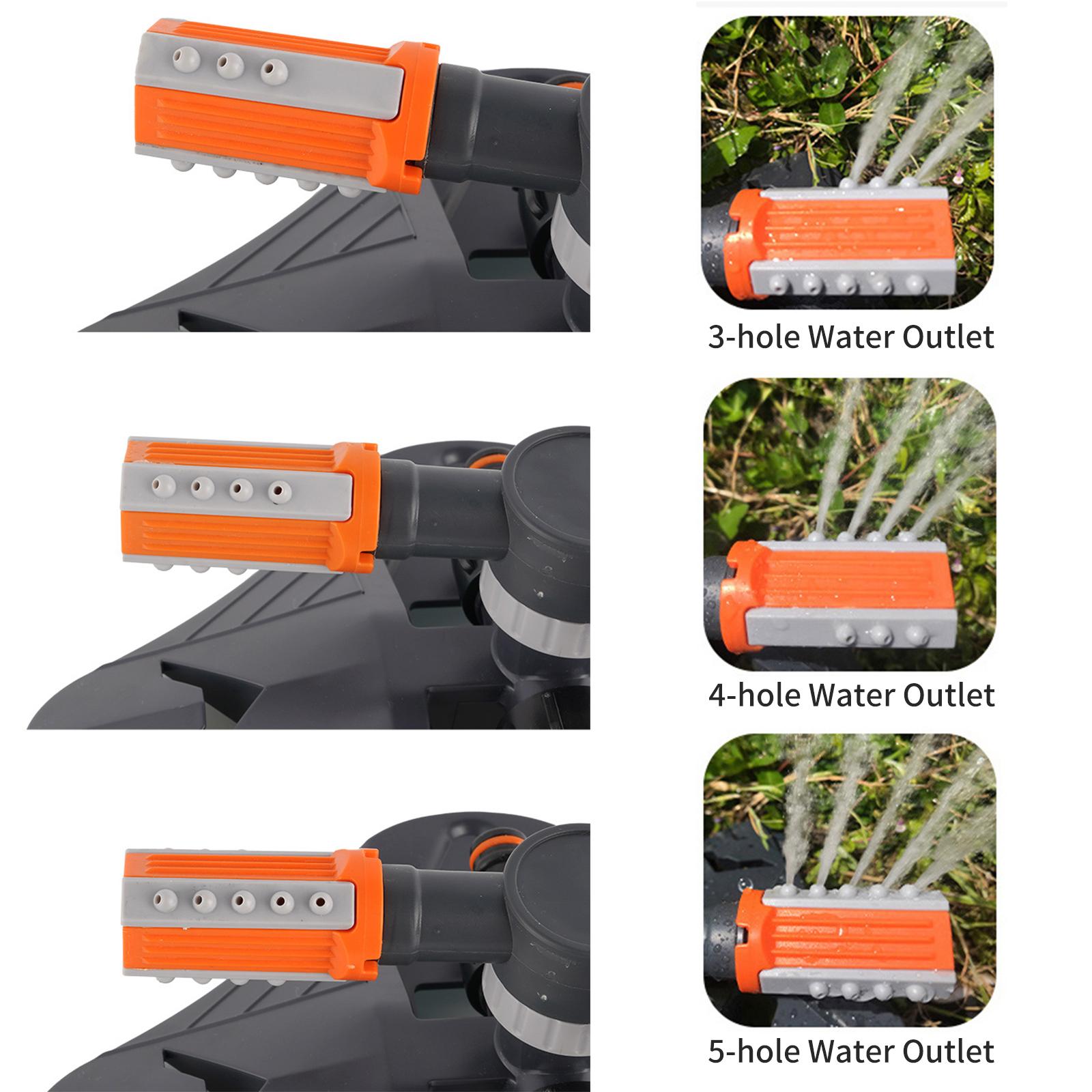 Máy Phun Nước Trong Vườn Xoay 360 ° Có Thể Điều Chỉnh