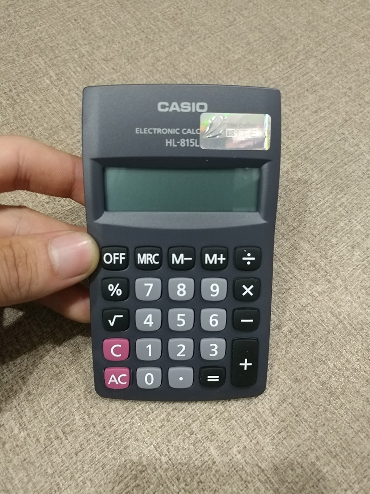 Máy tính Casio HL815L-BK