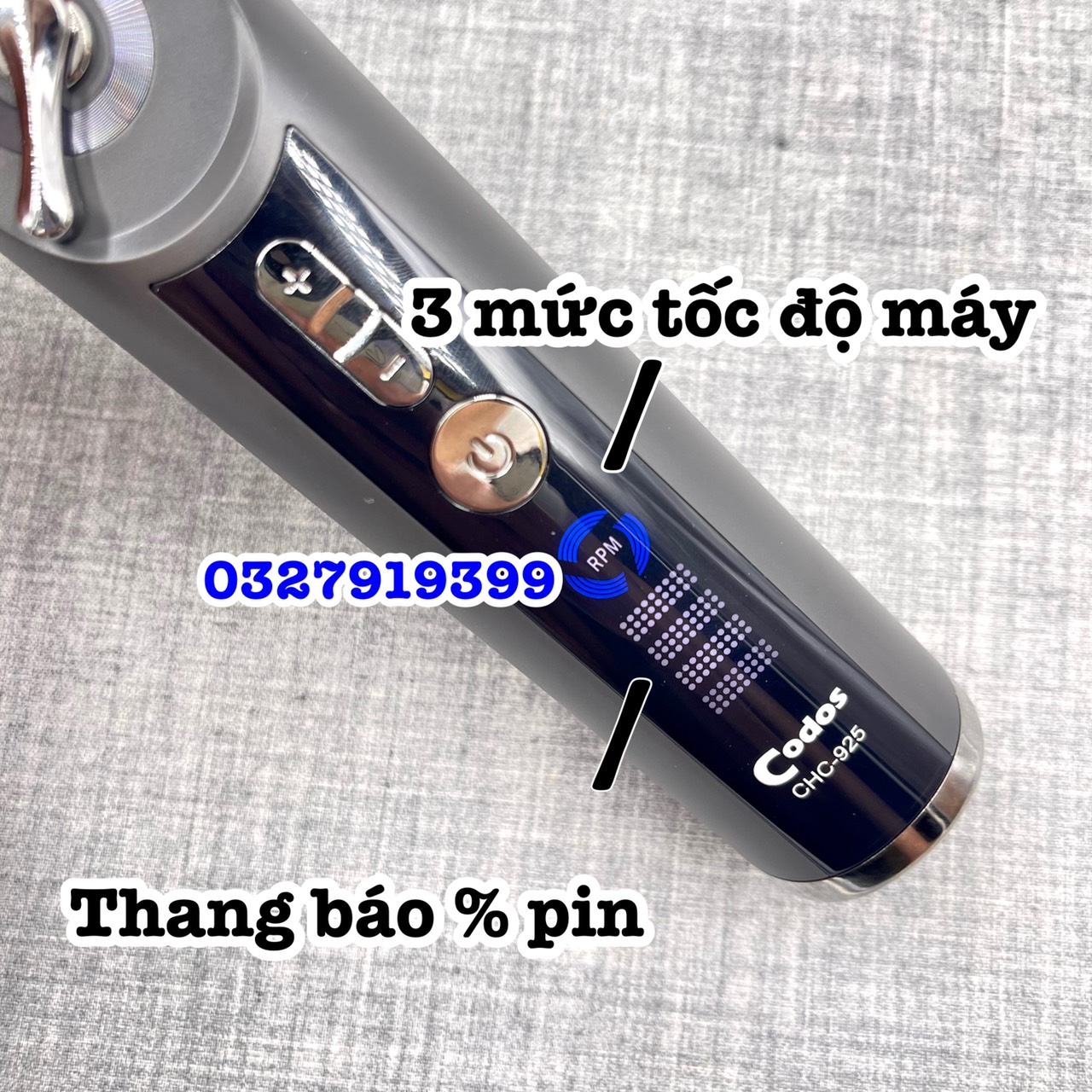 Tông đơ cắt tóc cao cấp CODOS 925