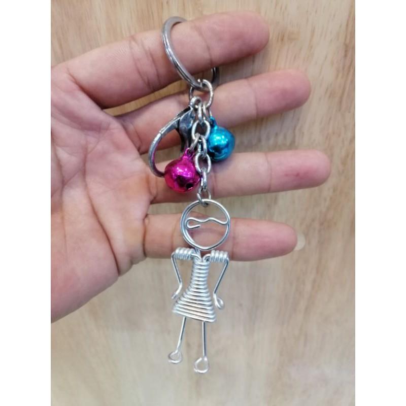 MÓC KHÓA HANDMADE UỐN BẰNG DÂY ĐỒNG