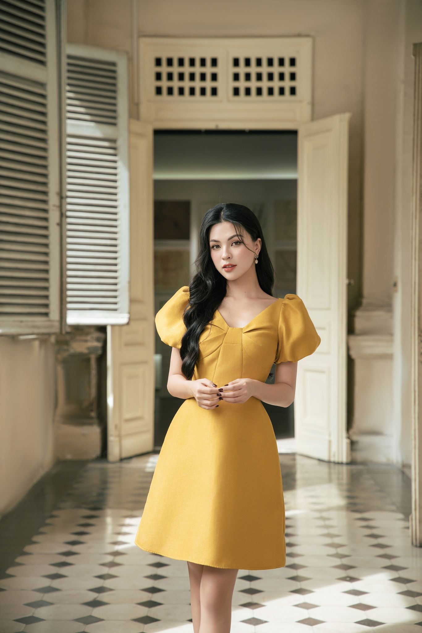 OLV - Đầm Sunny Puff Dress