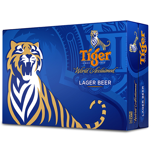 Thùng Bia Tiger 24 Lon (330ml / Lon)