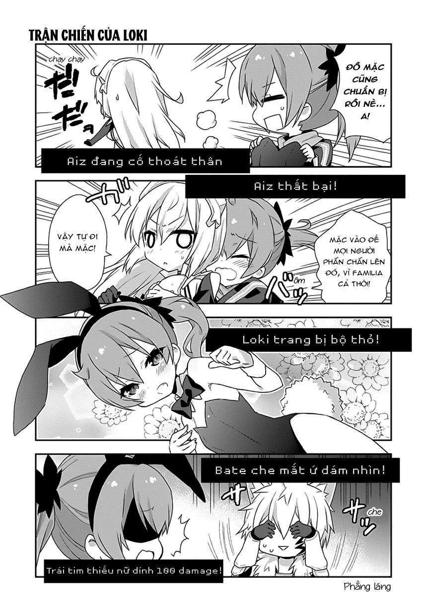 dungeon ni deai o motomeru no wa machigatte iru darou ka 4koma - days of goddess chapter 5 11