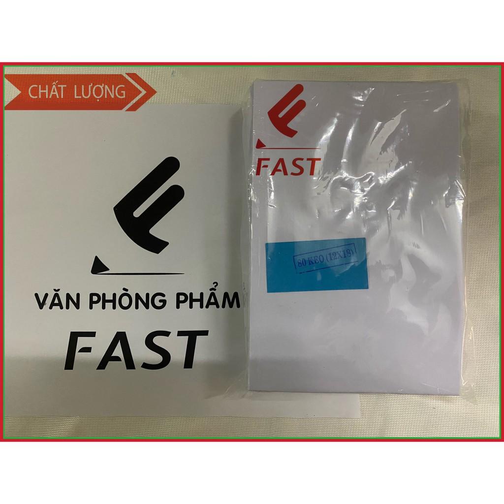 Bao Thư Trắng Có Keo 12x18cm - Xấp 100 Cái 80g