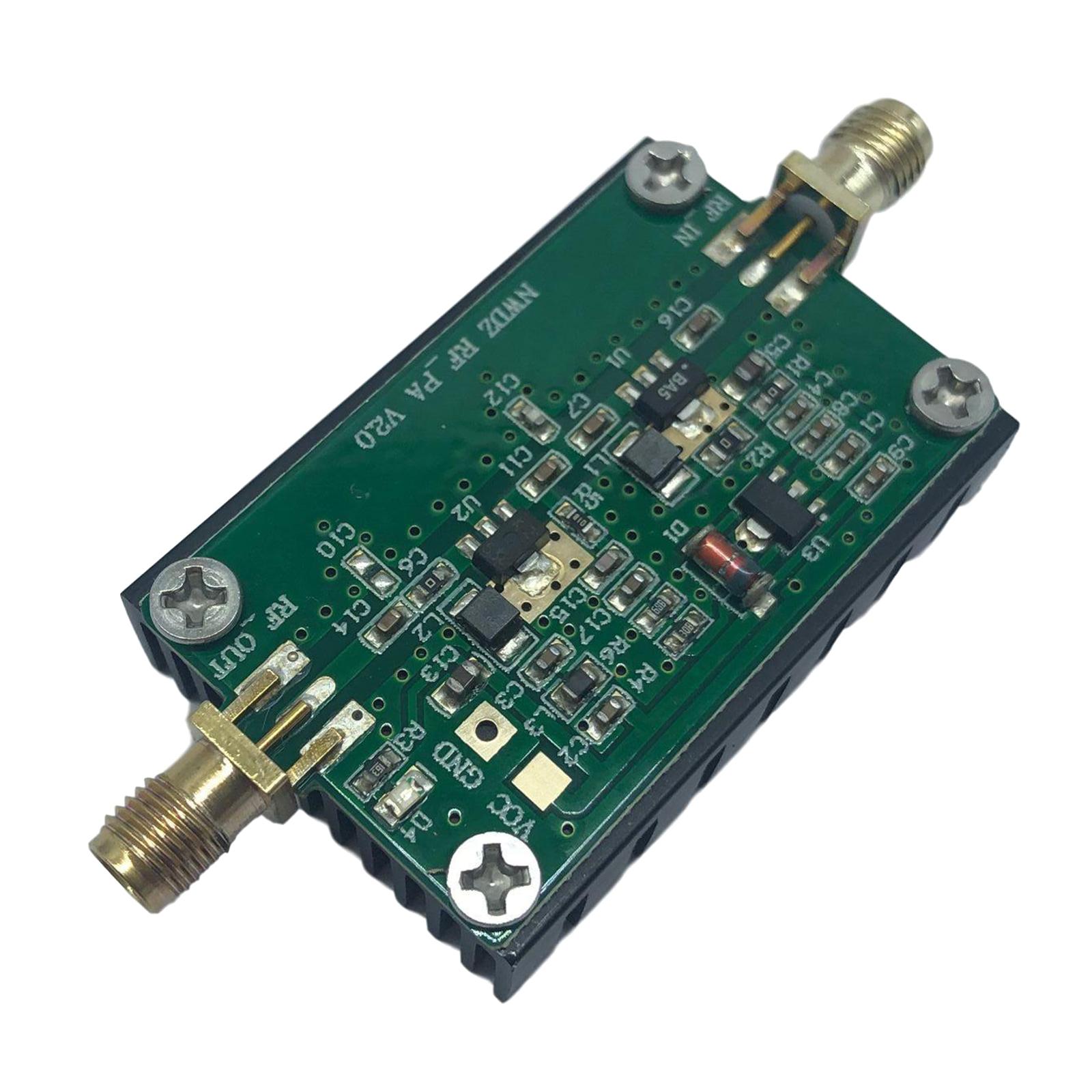 2-700MHz Broadband 35 dB High Gain LNA Low Noise RF Amplifier Module Ham Radio for Shortwave FM TV Audio