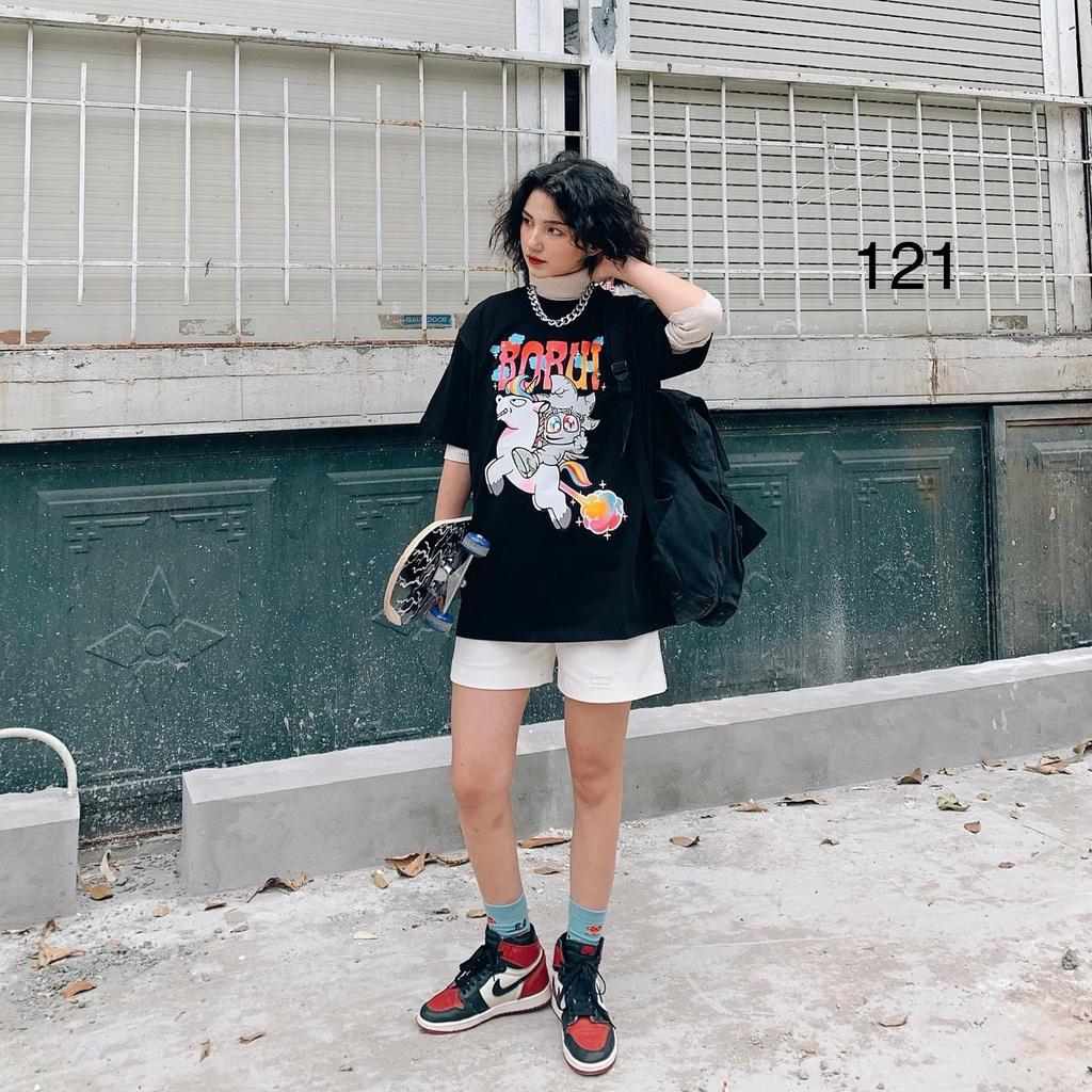 Áo Thun Local Brand BoBui Nam Nữ Tay Lỡ Oversize Full Mạc