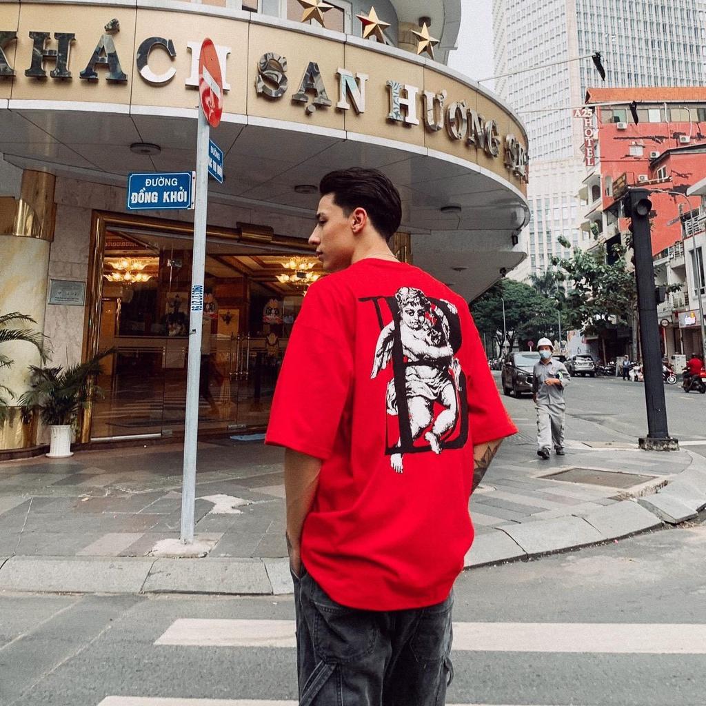 Áo thun ANGEL B TEES - Áo thun BOBUI thiên thần chữ B cực hot 2021 || Hany Shop