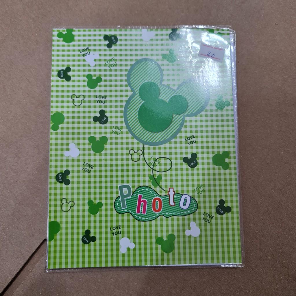 Album ảnh 13x18 đựng 100 ảnh bìa dẻo 2 Ô - album hình photo album