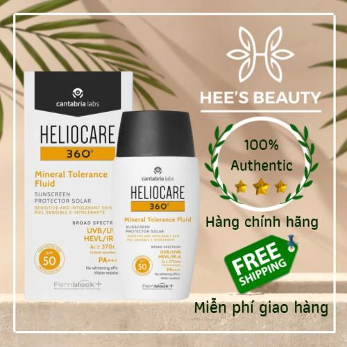 Kem chống nắng Heliocare 360 Mineral Tolerance Fluid SPF 50 PA++++ (50ml)