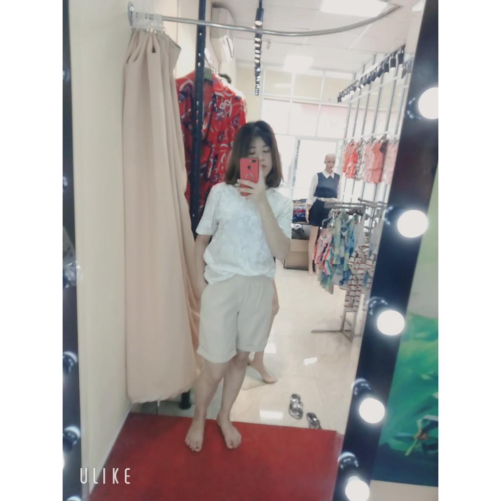 Quần Short Cạp Cao_