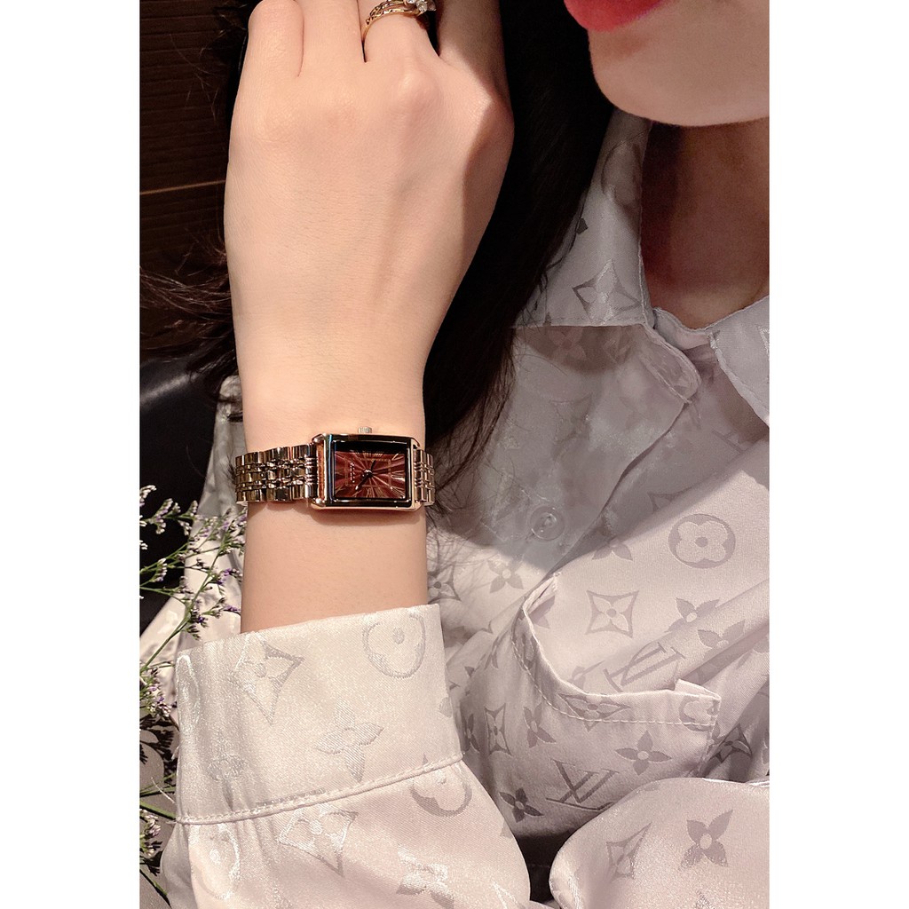 Đồng Hồ Nữ JA-1252 Julius Hàn Quốc Dây Thép