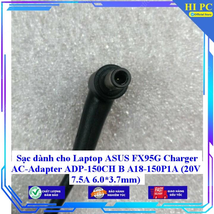 Sạc dành cho Laptop ASUS FX95G Charger AC-Adapter ADP-150CH B A18-150P1A (20V 7.5A 6.0*3.7mm) - Kèm Dây nguồn - Hàng Nhập Khẩu