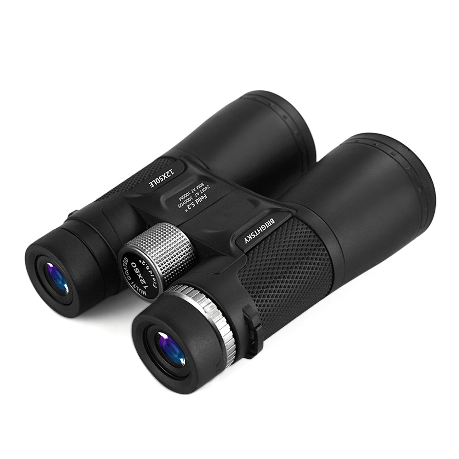 12×50 Binoculars Binocular Telescope High Magnification High Definition Handheld for Outdoor Traveling Bird