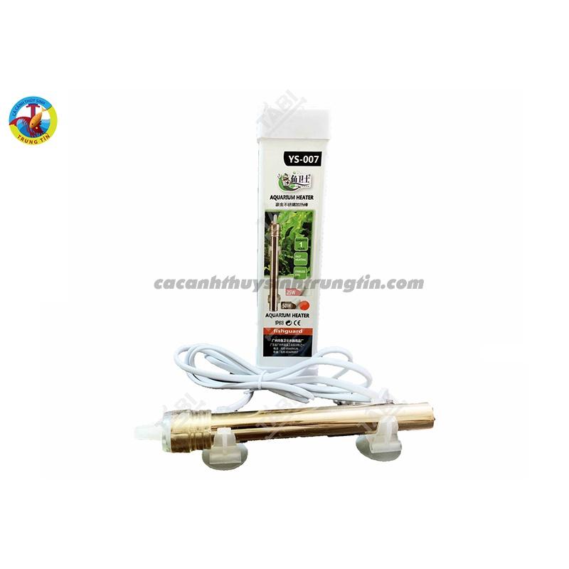 Sưởi INOX Hồ Cá YS 007 - Sưởi Ấm Hồ Cá Bằng INOX Bền