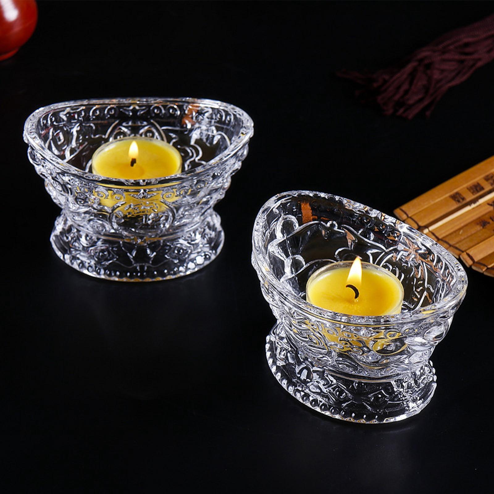 Elegant Tea Light Candle Holder Candlestick Holder for Wedding Dining Table Decoration