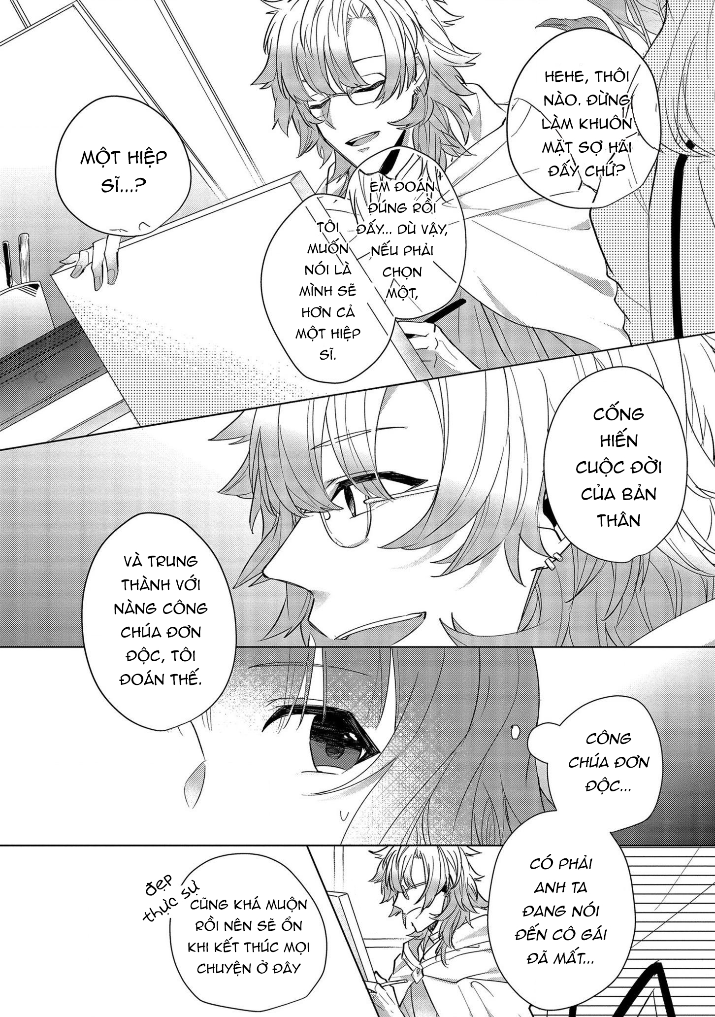 vị hôn phu là kẻ phản diện nên tôi hơi rén chapter 8 7