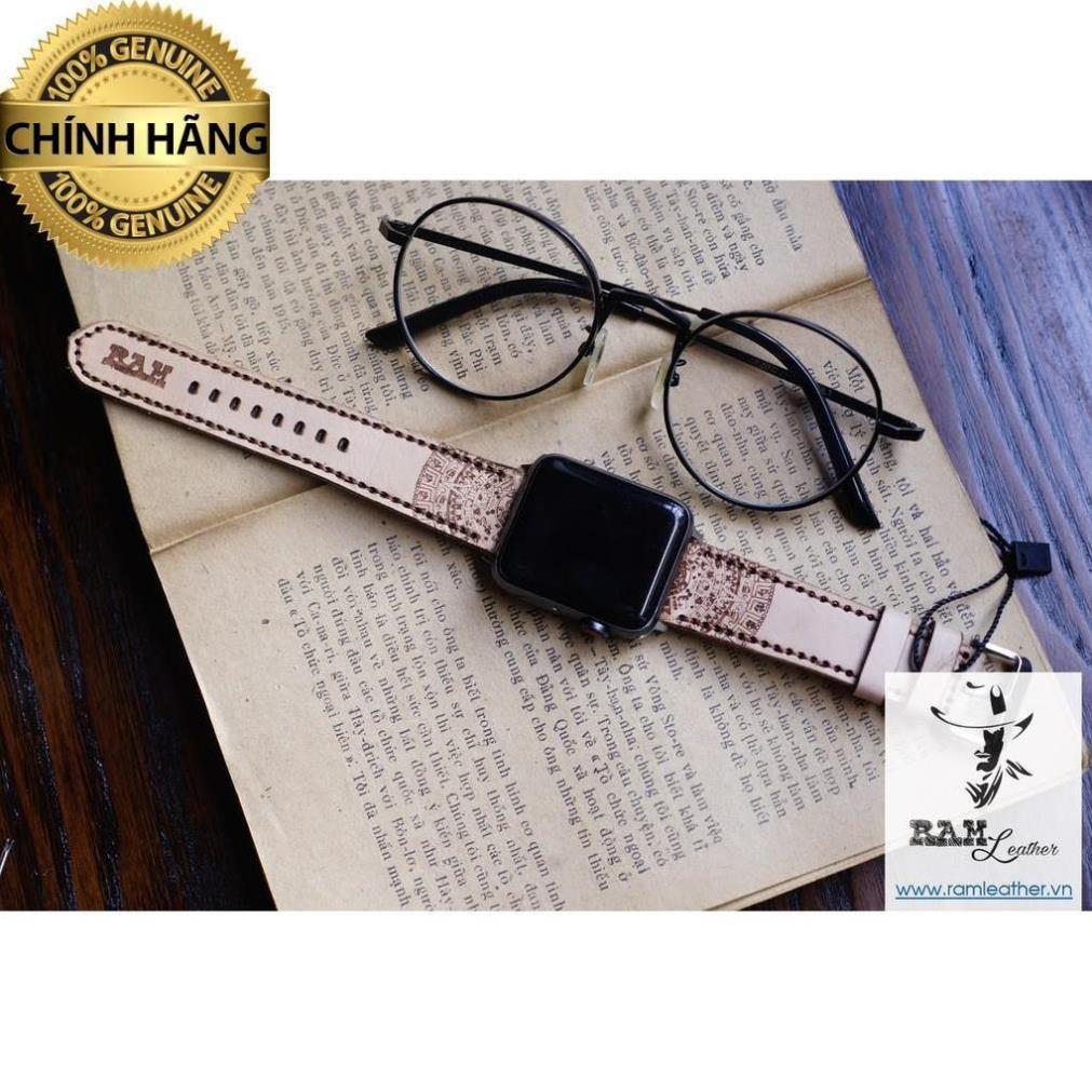 DÂY ĐỒNG HỒ TRỐNG ĐỒNG INCA DÀNH CHO CASIO/SEIKO DA BÒ THẬT - HÀNG CHÍNH HÃNG
