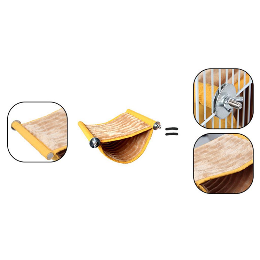 Warm Hamster Hammock Hanging Bed Mouse Ferret Nest Rats Cage Toys