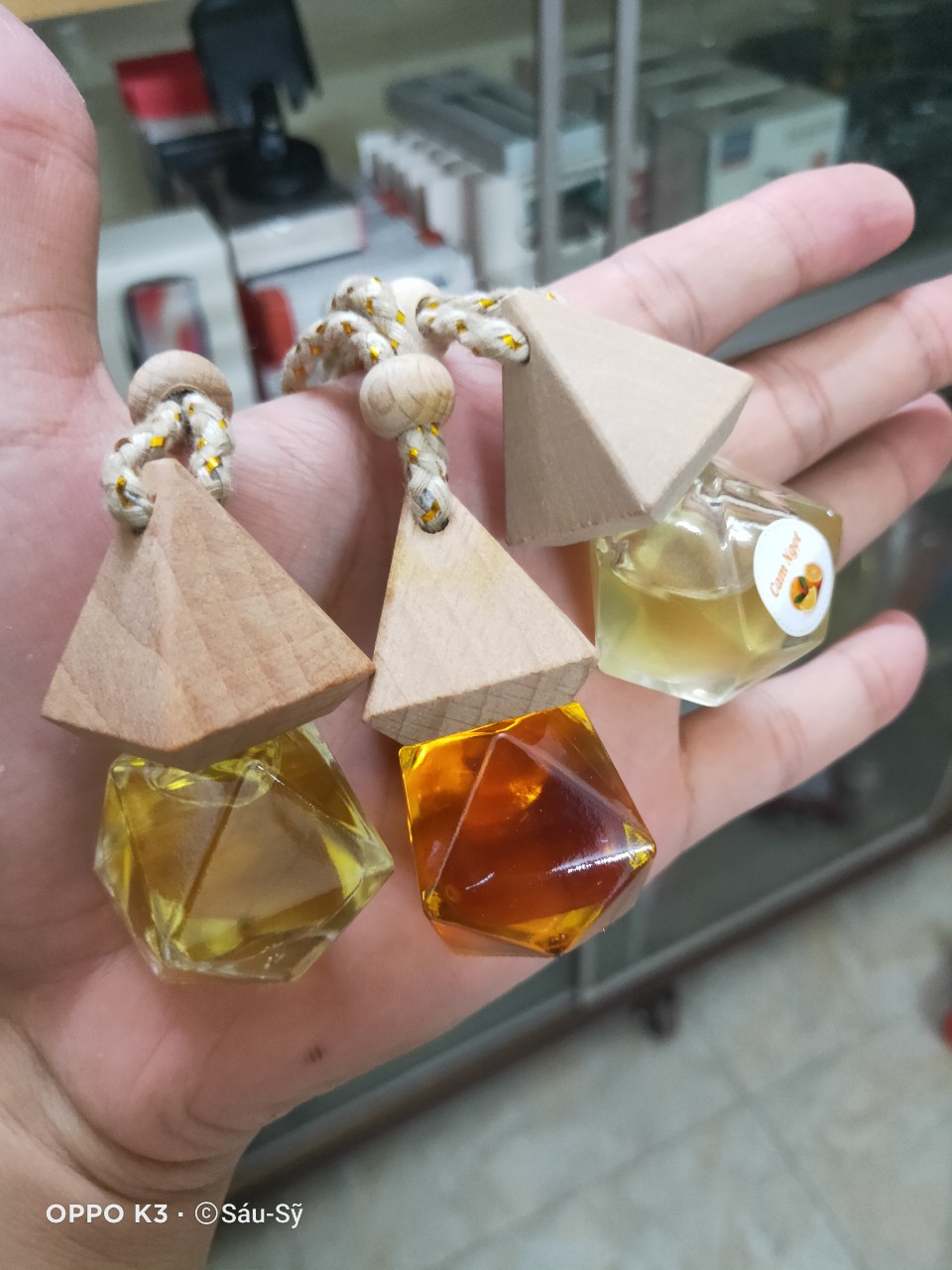 Chọn mùi - Tinh dầu Thảo Mộc nguyên chất treo xe Ô tô khử mùi thơm xe