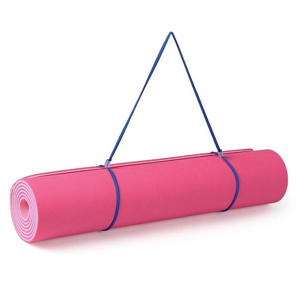 Thảm Tập Yoga TPE 6mm 2 Lớp + Tặng Kèm Túi Và Dây Buộc