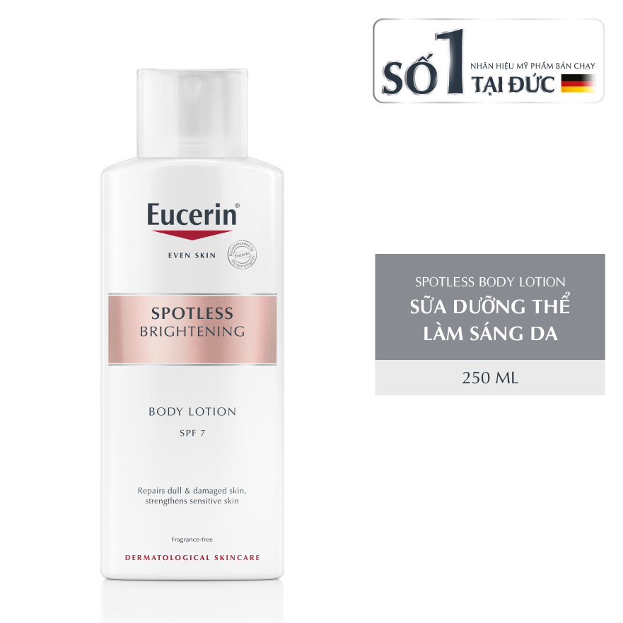 Sữa Dưỡng Thể Làm Sáng Da Eucerin White Therapy Body Lotion SPF 7