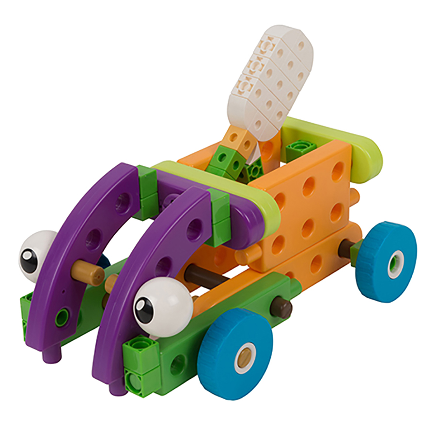 Đồ Chơi Lắp Ráp Gigo Toys - Vương Quốc Xe Hơi Vui Nhộn Cars 7263 (70 Mảnh Ghép)