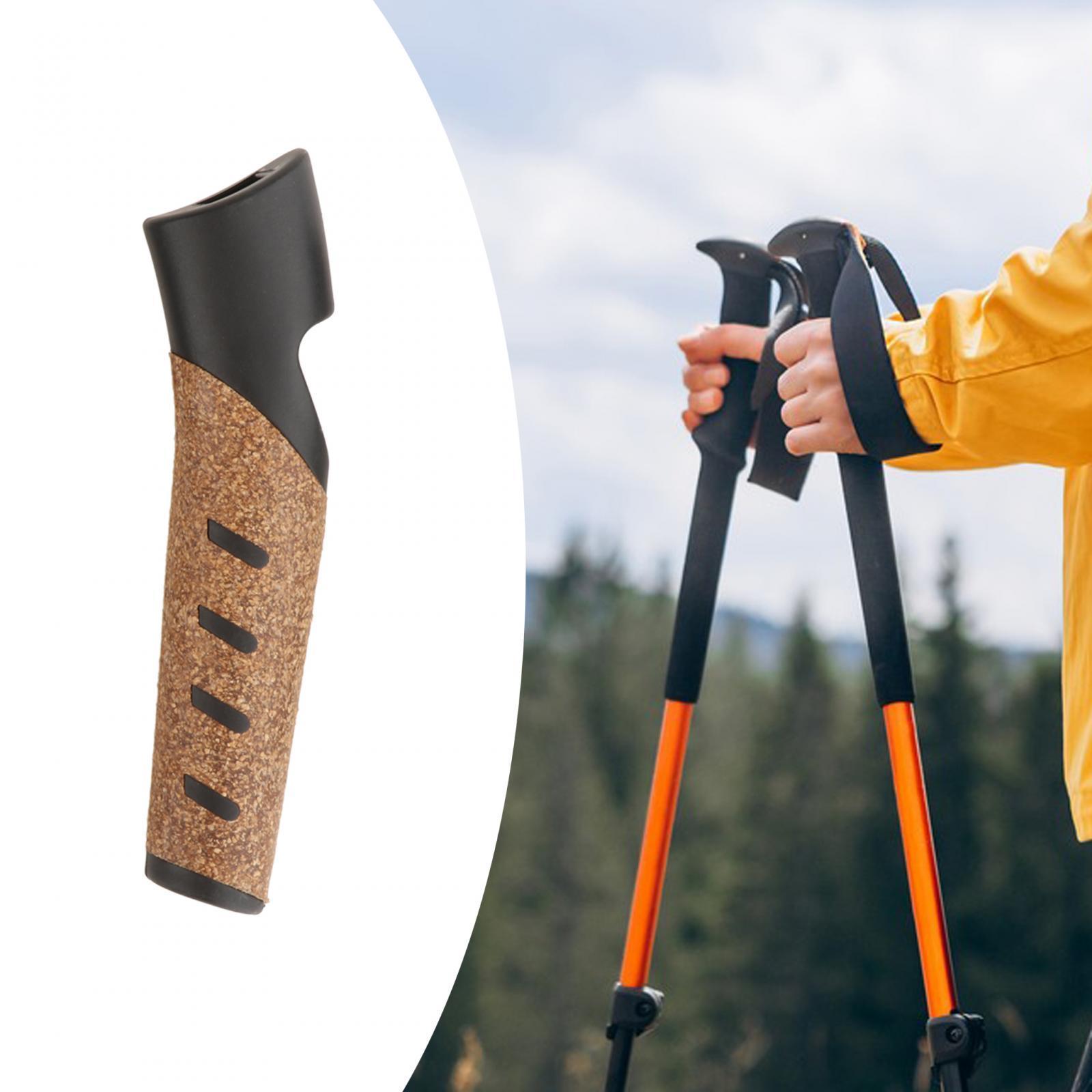 Replacement Trekking Pole Handle Alpenstock Grip Handle for Hiking Climbing