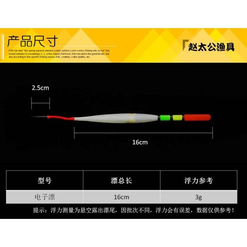 Phao Đèn Câu Đêm Cảm Ứng Phát Sáng Khi Gặp Nước