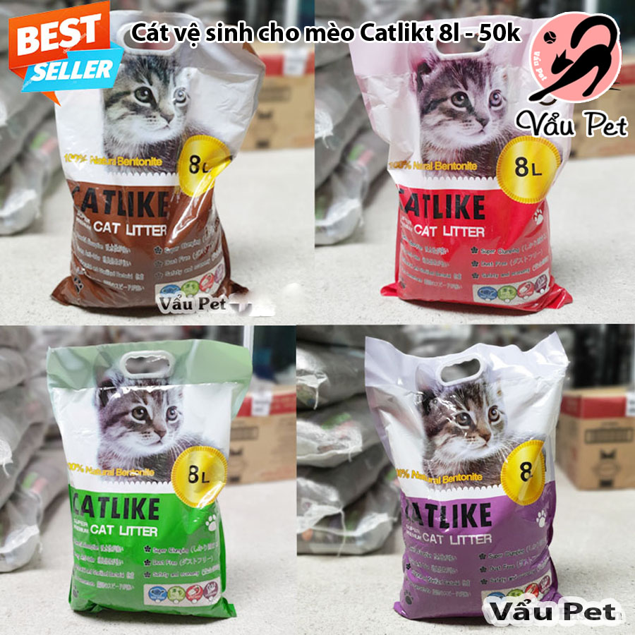 Cát vệ sinh cho mèo Catlike 8L