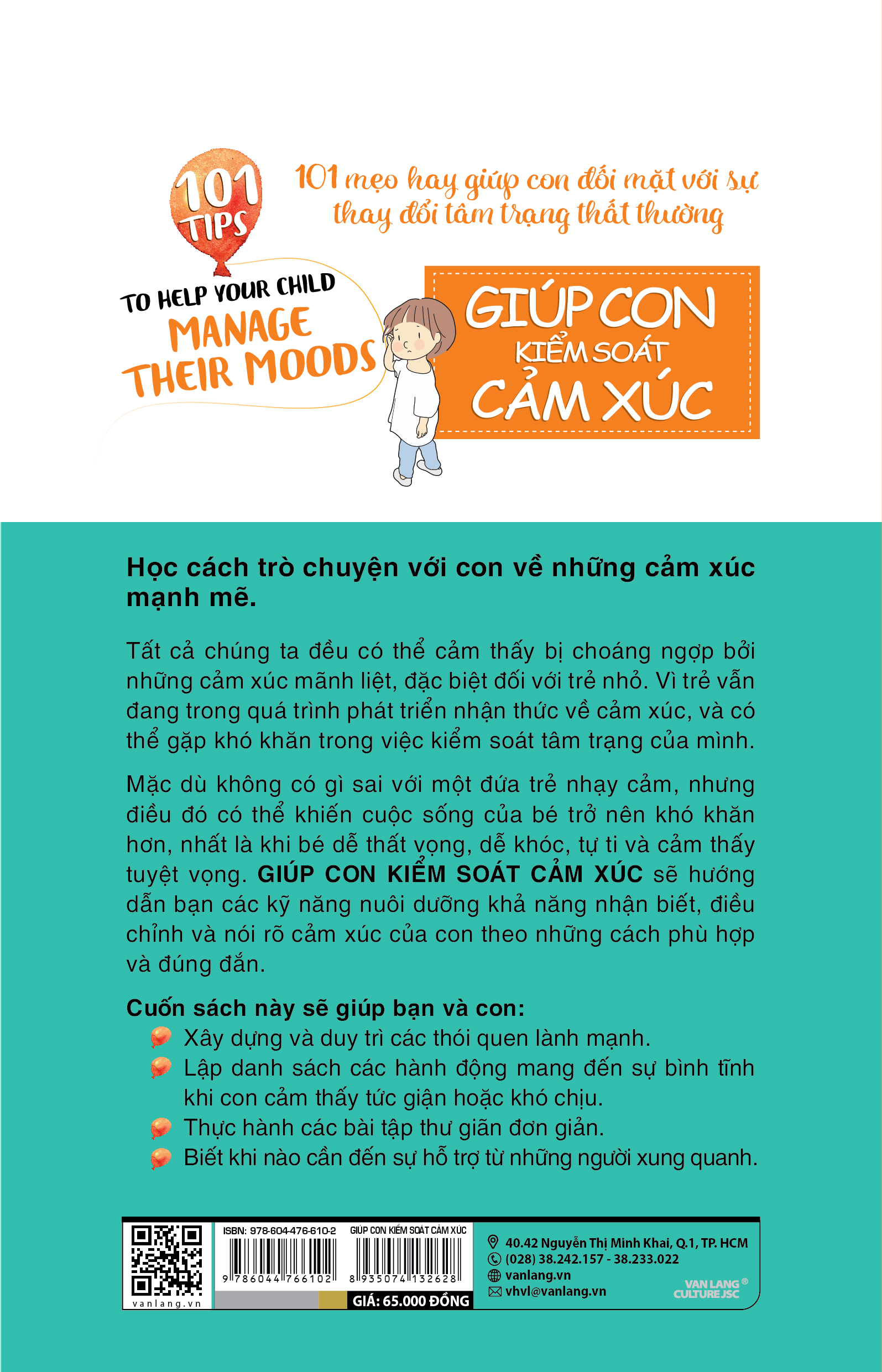 Giúp Con Kiểm Soát Cảm Xúc - Vanlangbooks