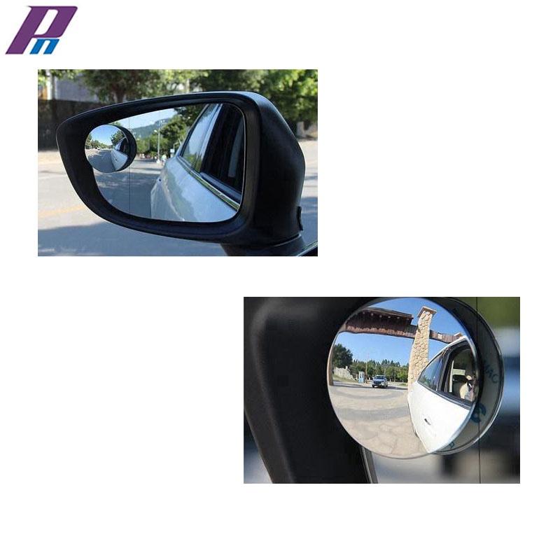 Bộ 2 Gương Cầu Lồi Gắn Trên Gương Chiếu Hậu Ô Tô Xoay 360 Độ Xóa Điểm Mù 29
