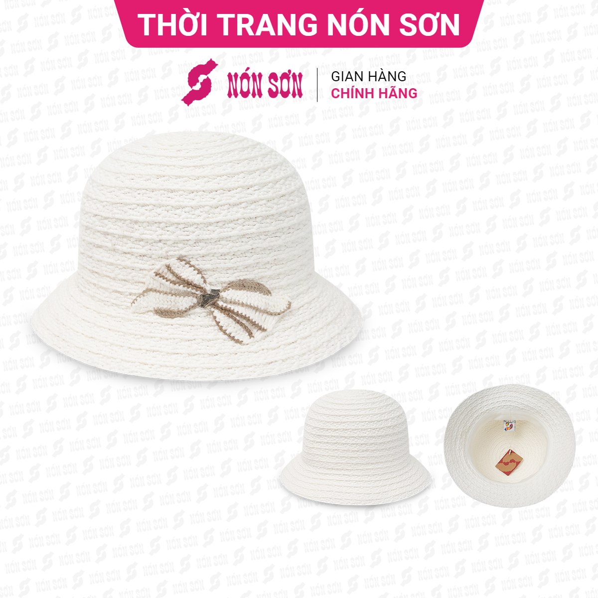 Mũ vành thời trang NÓN SƠN chính hãng XH003-42B-TR1