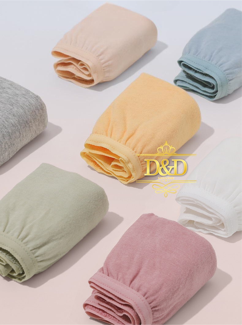 Combo 7 quần lót cotton nữ nhiều màu du lịch dùng 1 lần