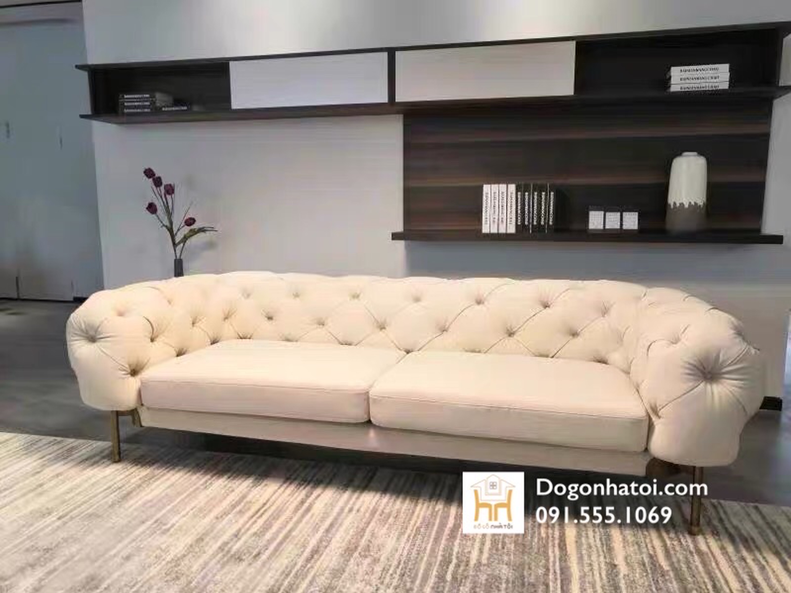 Mẫu Ghế Sofa Đẹp Cho Phòng Khách SF405 - Đồ Gỗ Nhà Tôi