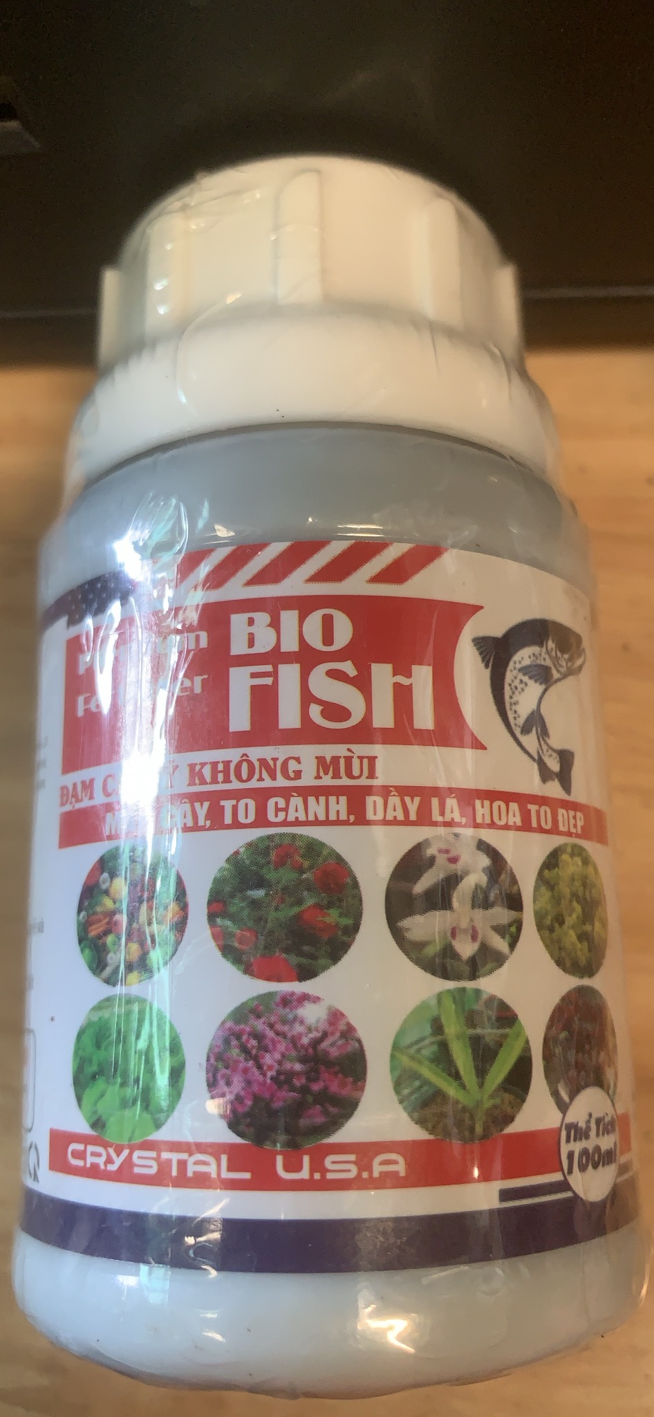 Đạm Cá Mỹ Bio Fish không mùi 100ml