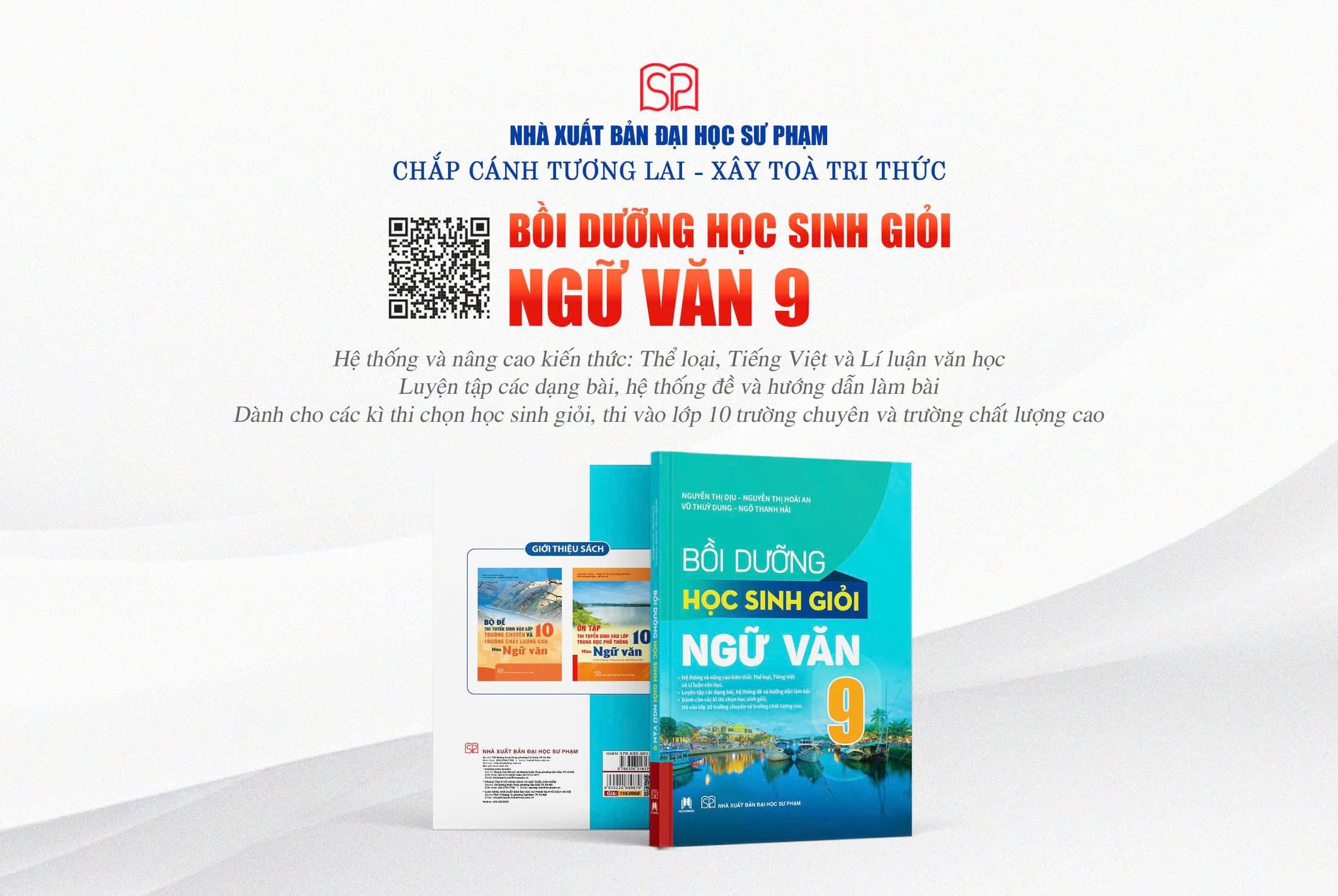 Sách Bồi dưỡng học sinh giỏi Ngữ văn 9
