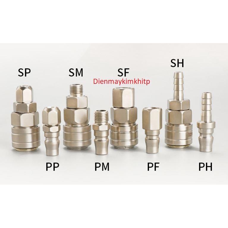 Khớp nối nhanh khí nén tự động các loại