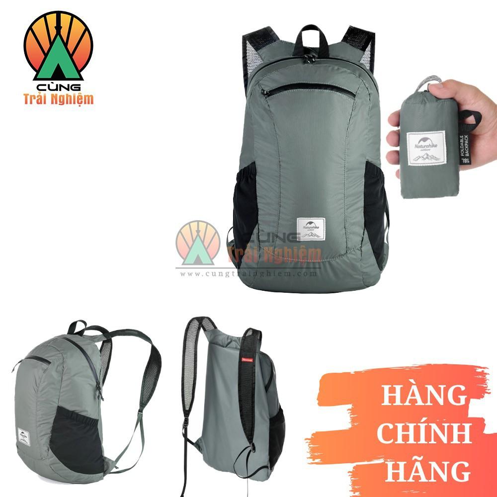 Balo du lịch gấp gọn 18L Nature Hike NH17A012-B Siêu Nhẹ