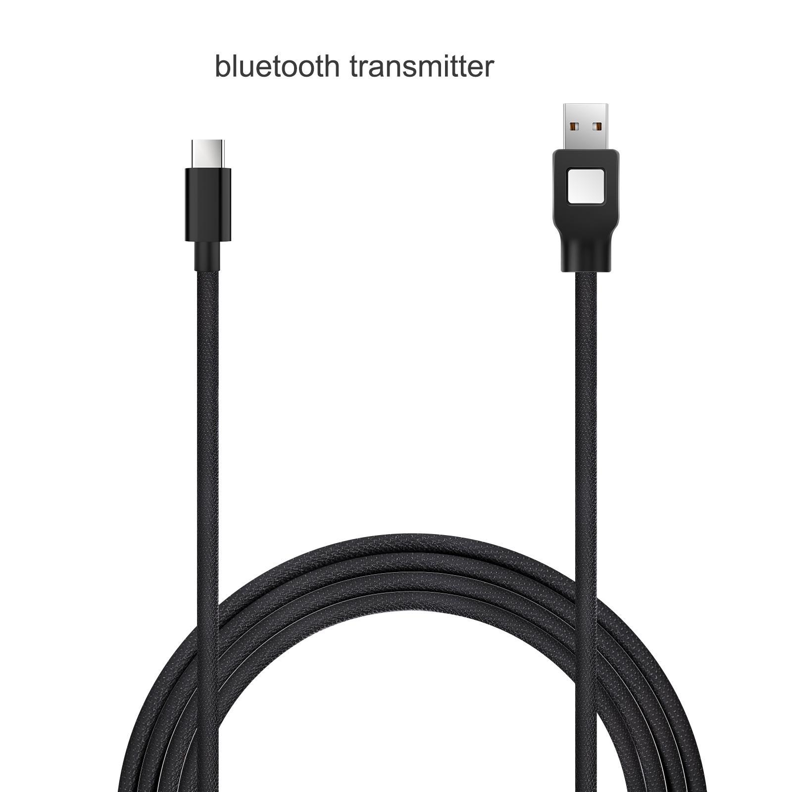 Type C to USB A Cable, Wireless Audio Transmitter Adapter for PS4 for Desktops